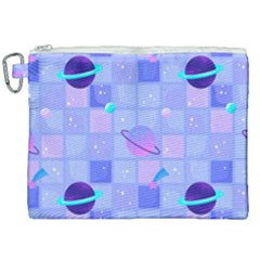 Seamless-pattern-pastel-galaxy-future Canvas Cosmetic Bag (xxl) by Salman4z