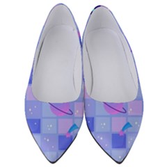 Seamless-pattern-pastel-galaxy-future Women s Low Heels by Salman4z