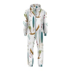 Pattern-sloth-woodland Hooded Jumpsuit (kids) by Salman4z