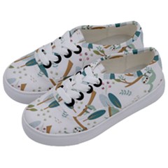 Pattern-sloth-woodland Kids  Classic Low Top Sneakers by Salman4z