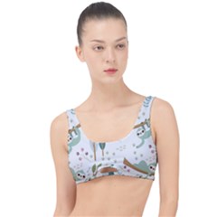 Pattern-sloth-woodland The Little Details Bikini Top by Salman4z