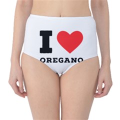 I Love Oregano Classic High-waist Bikini Bottoms by ilovewhateva