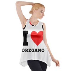 I Love Oregano Side Drop Tank Tunic by ilovewhateva