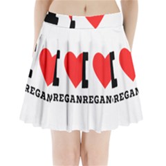 I Love Oregano Pleated Mini Skirt by ilovewhateva