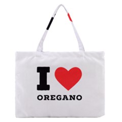 I Love Oregano Zipper Medium Tote Bag by ilovewhateva