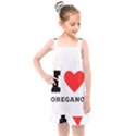 I love oregano Kids  Overall Dress View1