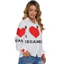 I love oregano Women s Long Sleeve Button Up Shirt View3