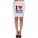 I love rice balls Bodycon Skirt View1