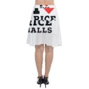 I love rice balls Chiffon Wrap Front Skirt View2