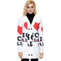 I love rice balls Button Up Hooded Coat  View1