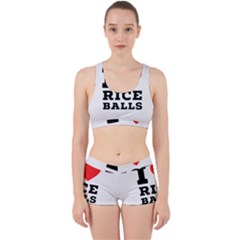 I Love Rice Balls Work It Out Gym Set by ilovewhateva