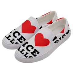 I Love Rice Balls Men s Canvas Slip Ons by ilovewhateva