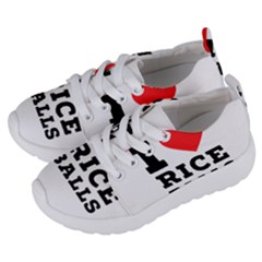 I Love Rice Balls Kids  Lightweight Sports Shoes by ilovewhateva