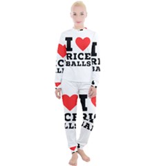 I Love Rice Balls Women s Lounge Set by ilovewhateva