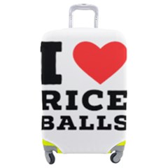 I Love Rice Balls Luggage Cover (medium) by ilovewhateva