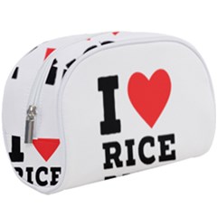 I Love Rice Balls Make Up Case (large) by ilovewhateva