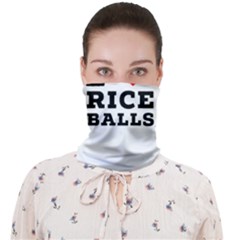 I Love Rice Balls Face Covering Bandana (adult) by ilovewhateva