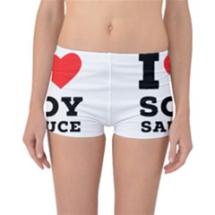 I Love Soy Sauce Reversible Boyleg Bikini Bottoms by ilovewhateva