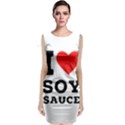 I love soy sauce Sleeveless Velvet Midi Dress View1