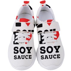 I Love Soy Sauce Women s Velcro Strap Shoes by ilovewhateva