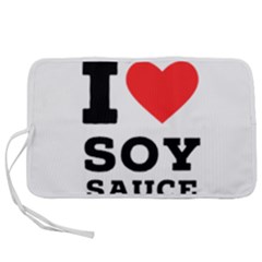 I Love Soy Sauce Pen Storage Case (s) by ilovewhateva