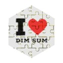 I love dim sum Wooden Puzzle Hexagon View1