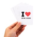 I love dim sum Playing Cards Single Design (Rectangle) with Custom Box View3