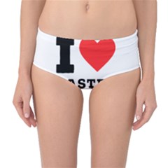 I Love Pastry Danish Mid-waist Bikini Bottoms by ilovewhateva