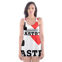 I Love Pastry Danish Skater Dress Swimsuit by ilovewhateva