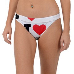 I Love Pastry Danish Band Bikini Bottoms by ilovewhateva