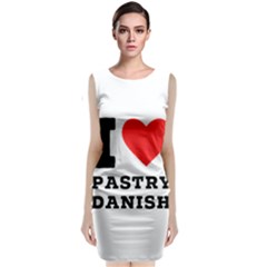 I Love Pastry Danish Classic Sleeveless Midi Dress by ilovewhateva