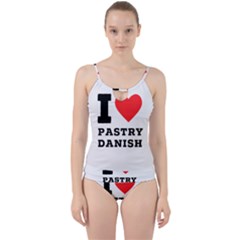 I Love Pastry Danish Cut Out Top Tankini Set by ilovewhateva