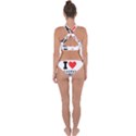 I love pastry danish Cross Back Hipster Bikini Set View2