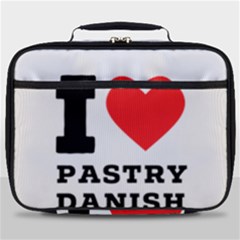 I Love Pastry Danish Full Print Lunch Bag by ilovewhateva