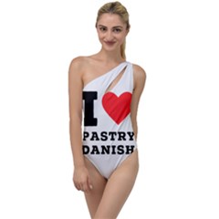 I Love Pastry Danish To One Side Swimsuit by ilovewhateva