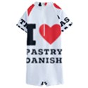 I love pastry danish Kids  Boyleg Half Suit Swimwear View2