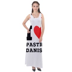 I Love Pastry Danish Sleeveless Velour Maxi Dress by ilovewhateva