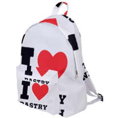 I Love Pastry Danish The Plain Backpack by ilovewhateva