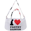 I love pastry danish Removable Strap Handbag View1