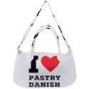 I love pastry danish Removable Strap Handbag View2