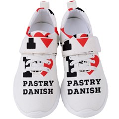 I Love Pastry Danish Women s Velcro Strap Shoes by ilovewhateva