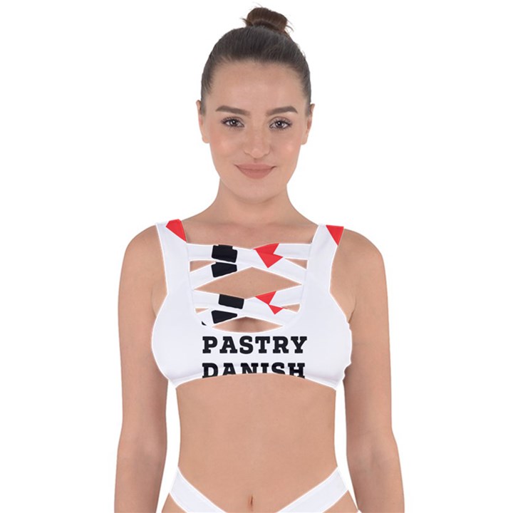 I love pastry danish Bandaged Up Bikini Top