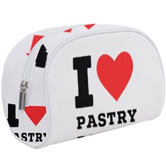 I Love Pastry Danish Make Up Case (large) by ilovewhateva