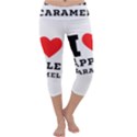 I love Apple caramel Capri Yoga Leggings View1