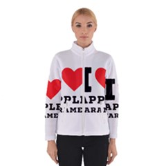 I Love Apple Caramel Women s Bomber Jacket by ilovewhateva