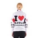 I love Apple caramel Women s Bomber Jacket View2