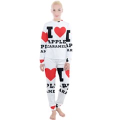 I Love Apple Caramel Women s Lounge Set by ilovewhateva