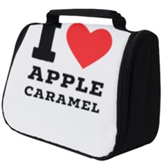 I Love Apple Caramel Full Print Travel Pouch (big) by ilovewhateva