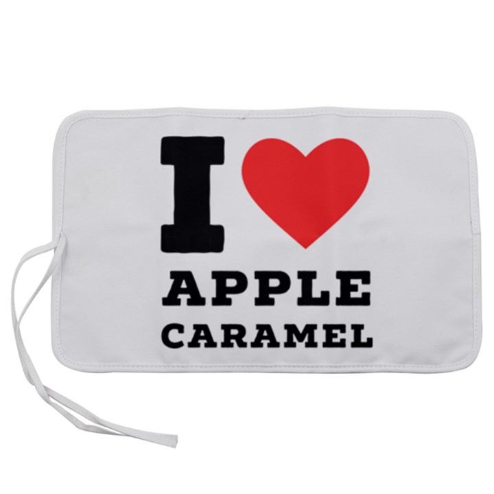 I love Apple caramel Pen Storage Case (S)