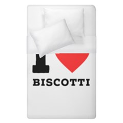 I Love Biscotti Duvet Cover (single Size) by ilovewhateva